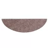 15 db öntapadós lépcsőszőnyeg 56 x 17 x 3 cm világosbarna félkör alakú