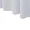 2 darab fehér sztreccs asztalszoknya 120 x 60,5 x 74 cm