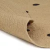 Kézzel font jutaszőnyeg pöttyös mintával 150 cm