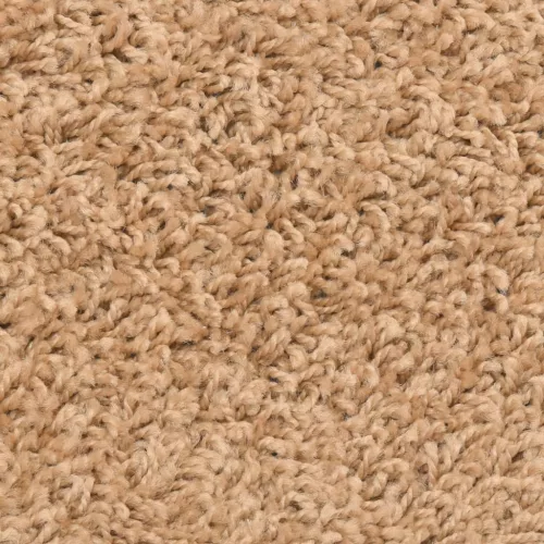 15 db bézs színű, félkör alakú lépcsőszőnyeg 56 x 17 x 3 cm