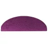 15 db lila, félkör alakú, nagy lépcsőszőnyeg 65 x 21 x 4 cm