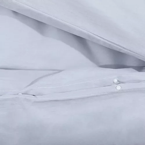 Szürke mikroszálas ágyneműhuzat-garnitúra 260 x 240 cm
