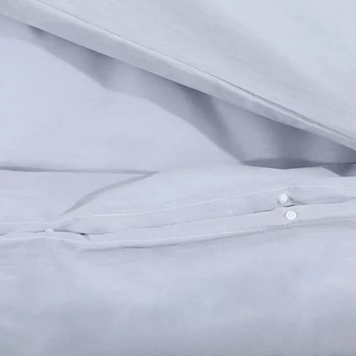 Szürke mikroszálas ágyneműhuzat-garnitúra 135 x 200 cm