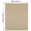Tópszínű pamutdzsörzé gumis lepedő 90 x 200 cm