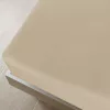 2 db tópszínű pamutdzsörzé gumis lepedő 100x200 cm