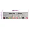 Mosható shoezone feliratos bársony konyhaszőnyeg 45x150 cm
