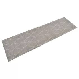 Mosható rombuszmintás bársony konyhaszőnyeg 45x150 cm