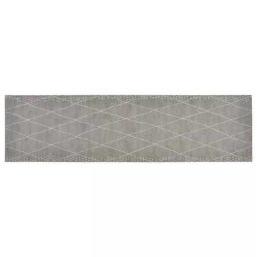 Mosható rombuszmintás bársony konyhaszőnyeg 45x150 cm