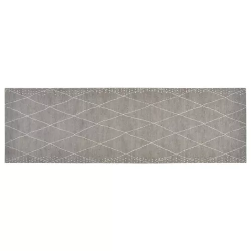 Mosható rombuszmintás bársony konyhaszőnyeg 60x180 cm