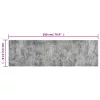 Mosható betonmintás bársony konyhaszőnyeg 60 x 180 cm