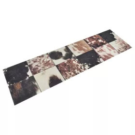  Mosható állatbőr mintás bársony konyhaszőnyeg 45 x 150 cm