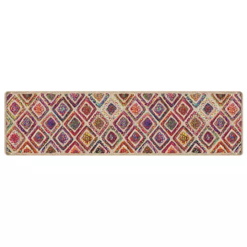Többszínű mosható csúszásgátló szőnyeg 80 x 300 cm