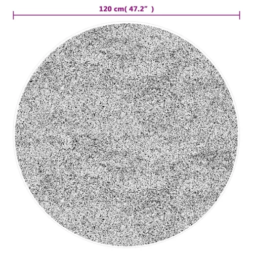 Többszínű mosható csúszásgátló szőnyeg Ø 120 cm
