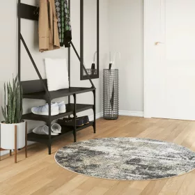 Többszínű mosható csúszásgátló szőnyeg Ø 120 cm
