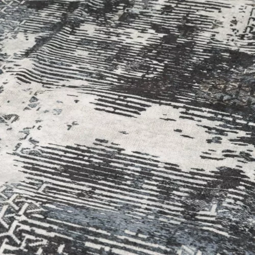 Többszínű mosható csúszásgátló szőnyeg Ø 120 cm