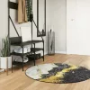 Többszínű mosható csúszásgátló szőnyeg Ø 120 cm