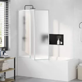 ZuhanyFal Kádparaván 141 x 132 cm 3 Panel Összehajtható