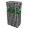 Gabion kerti üveg kő zöld 60-120 mm 25 kg
