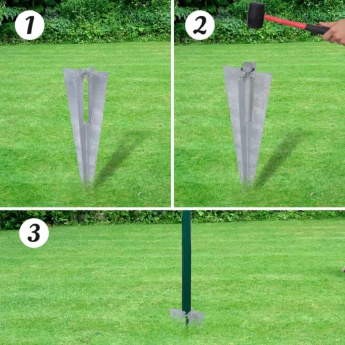 Euro Fence zöld acélkerítés 10 x 1 m