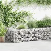 Horganyzott acél gabion kosár 300 x 30 x 50 cm