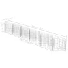 Horganyzott acél gabion kosár 300 x 30 x 50 cm