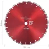 Gyémánt vágókorong turbó acéllal 350 mm