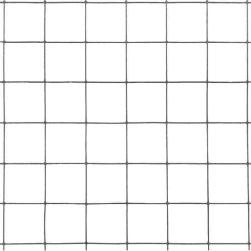 Szürke PVC-bevonatú acél csirkeháló drótkerítés 25 x 1,5 m