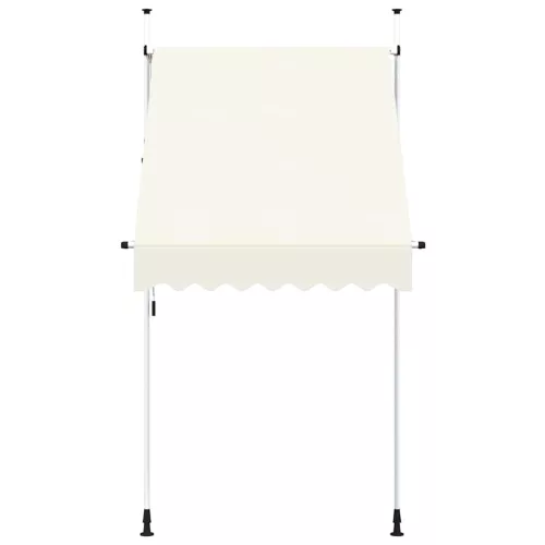 Kézzel feltekerhető napellenző krém, 150 cm