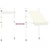 Kézzel feltekerhető napellenző krém, 150 cm