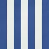 Feltekerhető kék és fehér napellenző 300 x 150 cm