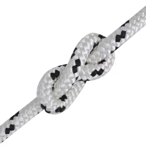 Fehér poliészter fonatolt hajókötél 12 mm 250 m