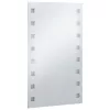 LED-es fürdőszobai falitükör 60 x 100 cm