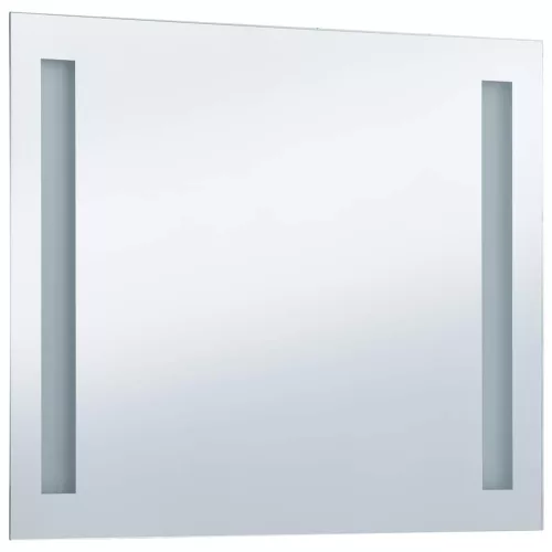 LED-es fürdőszobai falitükör 80 x 60 cm