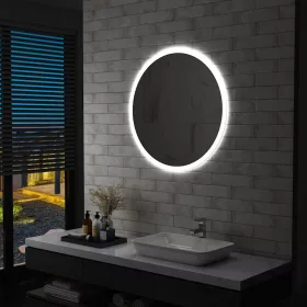 LED-es fürdőszobatükör 80 cm