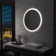 LED-es fürdőszobatükör 80 cm