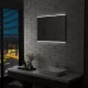 LED-es fürdőszobai falitükör érintésérzékelővel 80 x 60 cm