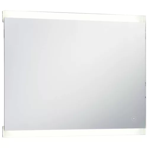 LED-es fürdőszobai falitükör érintésérzékelővel 80 x 60 cm