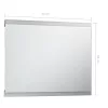 LED-es fürdőszobai falitükör érintésérzékelővel 80 x 60 cm