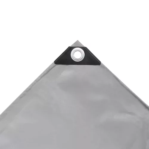 Szürke ponyva 650 g/m² 1,5 x 6 m