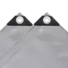 Szürke ponyva 650 g/m² 1,5 x 6 m