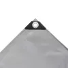 Szürke ponyva 650 g/m² 1,5 x 20 m