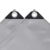 Szürke ponyva 650 g/m² 1,5 x 20 m
