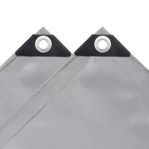 Szürke ponyva 650 g/m² 1,5 x 20 m
