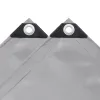 Szürke ponyva 650 g/m² 5 x 6 m