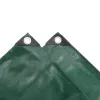 Zöld ponyva 650 g/m² 1,5 x 6 m