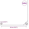 Kék ponyva 650 g/m² 6 x 8 m
