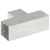 4 darab T alakú horganyzott fém oszloptartó 101 x 101 mm