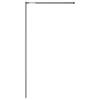 Átlátszó edzett üveg zuhanyfal 140 x 195 cm