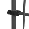 Kék és fehér kézzel feltekerhető LED-es napellenző 100 cm