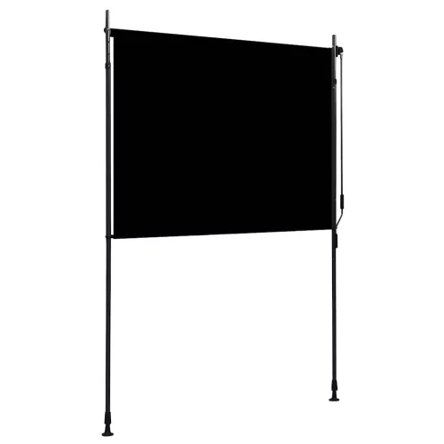 Antracitszürke kültéri roló 150 x 270 cm